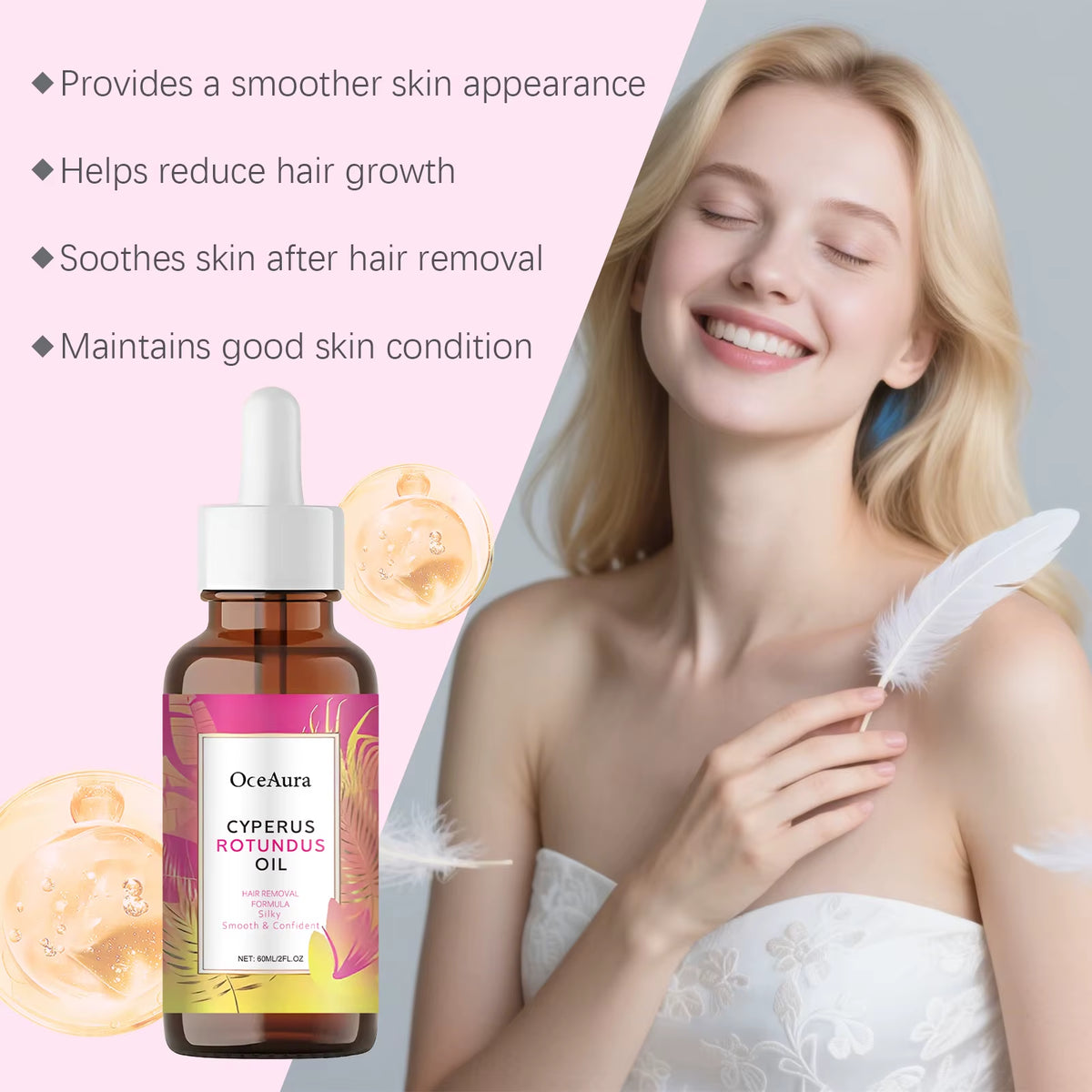 Cyperus Rotundus Hair Removal Oil