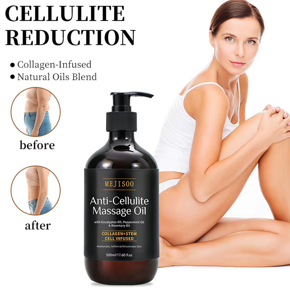 Anti-Cellulite Firming Massage Oil with Collagen & Stem Cells