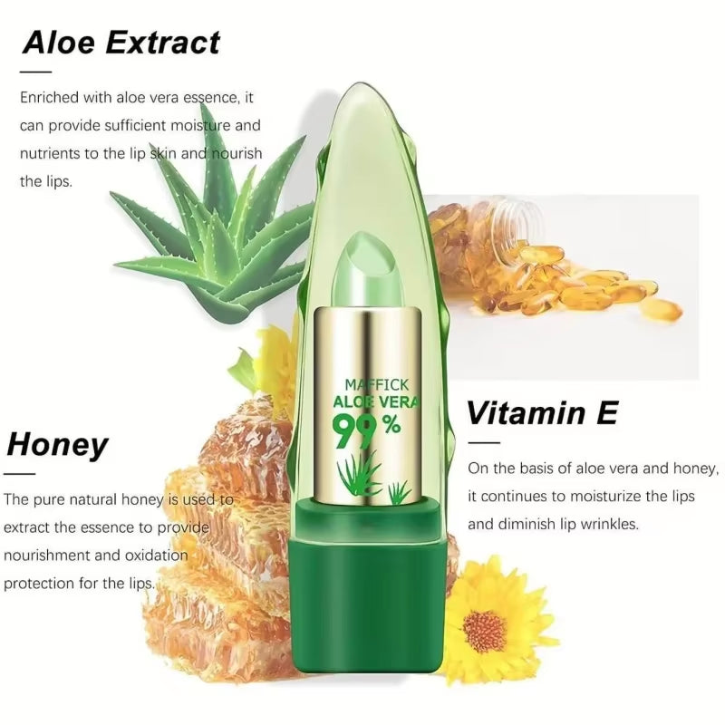 Aloe Vera Color-Changing Lipstick